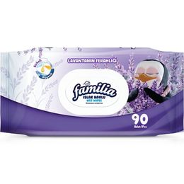 Familia 12x90'lı Lavantanın Ferahlığı Islak Havlu Mendil