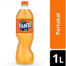 Fanta Pet Şişe 1 lt Portakallı Gazlı İçecek