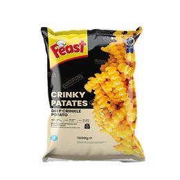 Feast 1 kg Crinky Patates