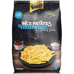 Feast 7x7 1 kg Dondurulmuş İnce Çıtır Patates