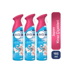 Febreze 3x185 ml Japon Kirazı Hava Ferahlatıcı Sprey Oda Kokusu