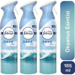 Febreze Okyanus Esintisi 3x85 ml Hava Ferahlatıcı Sprey Oda Kokusu