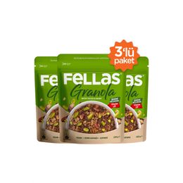 Fellas 200 gr Antep Fıstığı Kakao Granola
