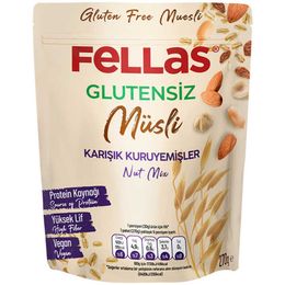Fellas 270 gr Glutensiz Karışık Kuruyemişli Müsli
