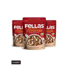 Fellas 270 gr Hindistan Cevizi Kakao Protein Granola
