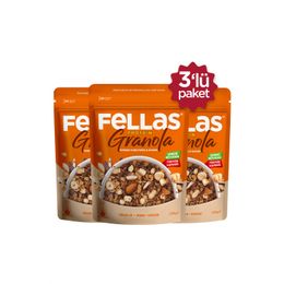 Fellas 270 gr Karışık Kuruyemiş Kakao Protein Granola