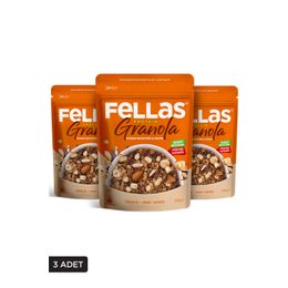 Fellas 270 gr Karışık Kuruyemiş Kakao Protein Granola