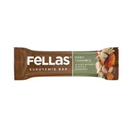 Fellas 30 gr Dört Tohumlu Kuruyemiş Bar