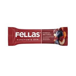 Fellas 30 gr Kırmızı Meyveli Kuruyemiş Bar