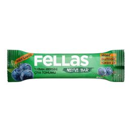 Fellas 40 gr Chialı ve Yaban Mersinli Meyve Barı
