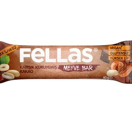 Fellas 40 gr Karışık Kuruyemişli ve Kakaolu Meyve Bar