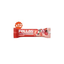 Fellas 45 gr Çilekli Protein Bar