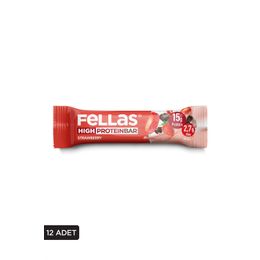 Fellas 45 gr Çilekli Protein Bar