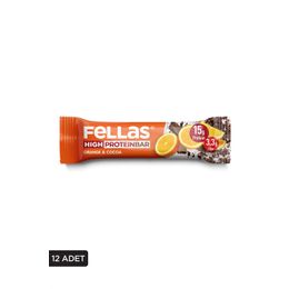 Fellas 45 gr Portakallı Protein Bar