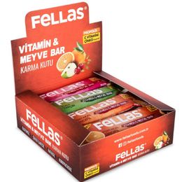 Fellas Vitamin & Meyve Bar Karma Kutu 35 gr
