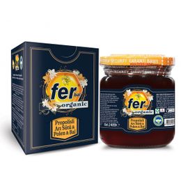 Fer 240 gr Organik Arı Sütü Polen Bal Karışımı