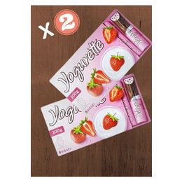 Ferrero 100 gr Yogurette Çilekli Çikolata 8 Riegel