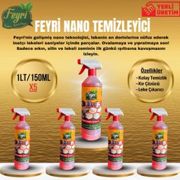 Feyri 5x1 lt Nano Temizleyici Leke Çıkarıcı