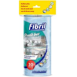 Fibril 30 Yaprak x 12 Adet Çok Amaçlı Pratik Rulo Bez