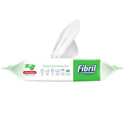 Fibril 5x50'li Çam Kokulu Pratik Yüzey Islak Temizlik Havlusu