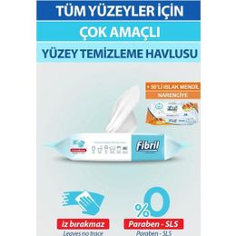Fibril Yüzey Temizlik Havlusu Xl 50 Yaprak Beyaz Sirke Sabun + 50 Yaprak Islak Mendil