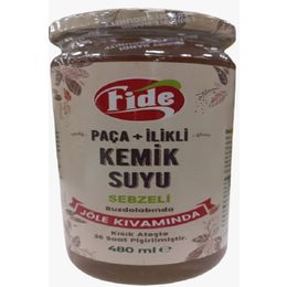 Fide 480 ml Jöle Kıvamında Paça İlikli Sade Kemik Suyu