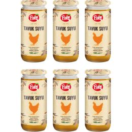 Fide 6x480 ml Tavuk Suyu