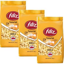 Filiz 3x350 gr Yumurtalı Bukle Makarna