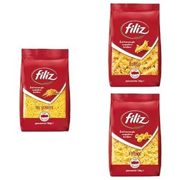Filiz 500 gr Tel Şehriye + 500 gr Burgu Makarna + 500 gr Fiyonk Makarna