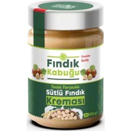 Fındık Kabuğu 2x300 gr Fındık Parçacıklı Sütlü %13 Fındık Kreması