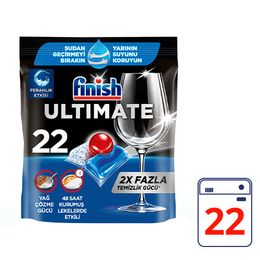 Finish 22'li Ultimate Hepsi 1 Arada Bulaşık Makinesi Tableti