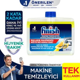 Finish 250 ml Limon Kokulu Sıvı Bulaşık Makinesi Temizleyici