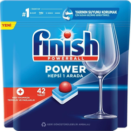 Finish 42 Yıkama Hepsi Bir Arada Bulaşık Makinesi Deterjanı Tableti