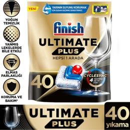 Finish 488 gr Ultimate Plus Limon 40 Tablet