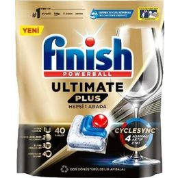 Finish 488 gr Ultimate Plus Limon 40 Tablet