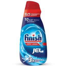 Finish Hepsi Bir Arada 4x1 lt Bulaşık Jel Deterjanı