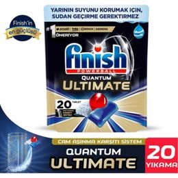 Finish Powerball Quantum Ultimate 20'li Bulaşık Makinesi Tableti