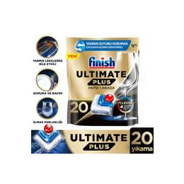 Finısh Quantum Ultımate Plus 20'li Bulaşık Tableti