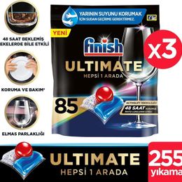 Finish Ultimate Hepsi Bir Arada 3x85'li Bulaşık Makinesi Tableti