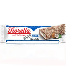 Fiorella 26 gram Çikolata Kaplamalı Hindistan Cevizli Gofret