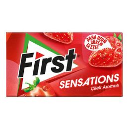 First Sensations Çilek Aromalı 1,7 gr Sakız