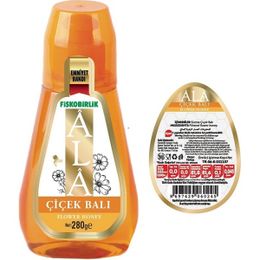 Fiskobirlik Çıt Kapak 280 gr Ala Süzme Çiçek Balı