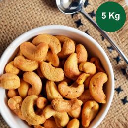 Fıstık Yeşili 5 kg Eko Kavrulmuş Tuzlu Kaju Fıstığı