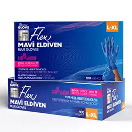 Flex Mavi Renk L-Xl Tpe Eldiven