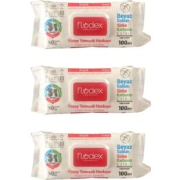 Flodex 3 Adet 100'lü Pratik Yuzey Temizleme Havlusu