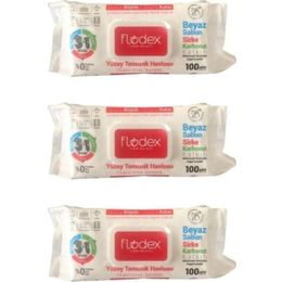 Flodex 3 Adet 100'lü Pratik Yuzey Temizleme Havlusu