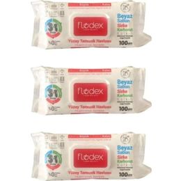 Flodex 3 Adet 100'lü Pratik Yuzey Temizleme Havlusu