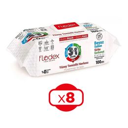 Flodex 8x100'lü Pratik Yuzey Temizleme Havlusu