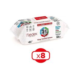 Flodex 8x100'lü Pratik Yuzey Temizleme Havlusu