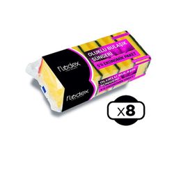 Flodex 8x5’li Oluklu Bulaşık Süngeri